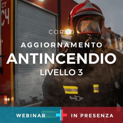 Copertina prodotto_Corso antincendio livello 3 aggiornamento