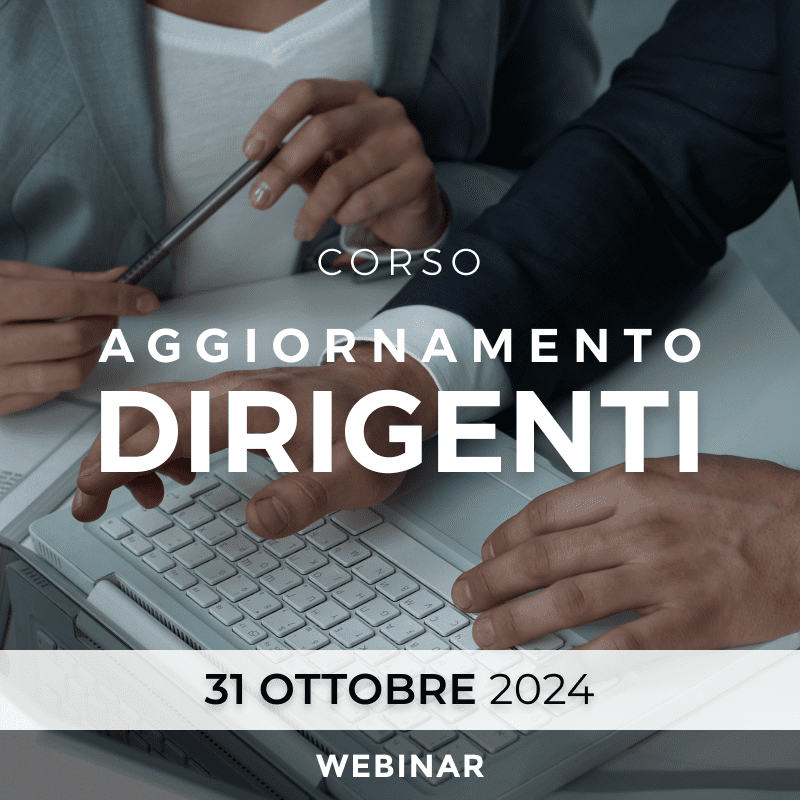 Corso Aggiornamento Dirigenti